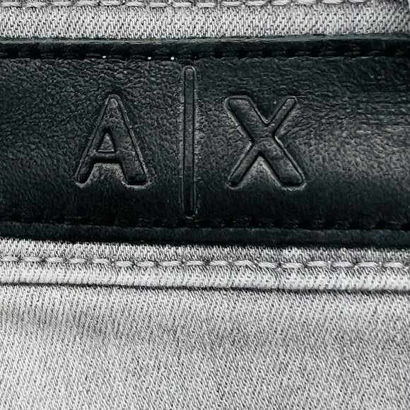 Armani Exchange Women's Denim Jeans Size 26 Grey J69 Super Skinny Lift-up Grey - Picture 9 of 12